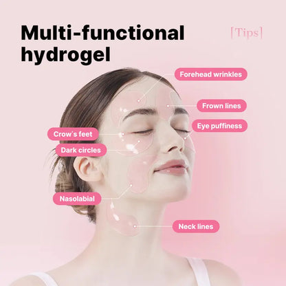 Hydrogel Eye Patches - Peptide Collagen Formula For Refreshed Under-Eyes