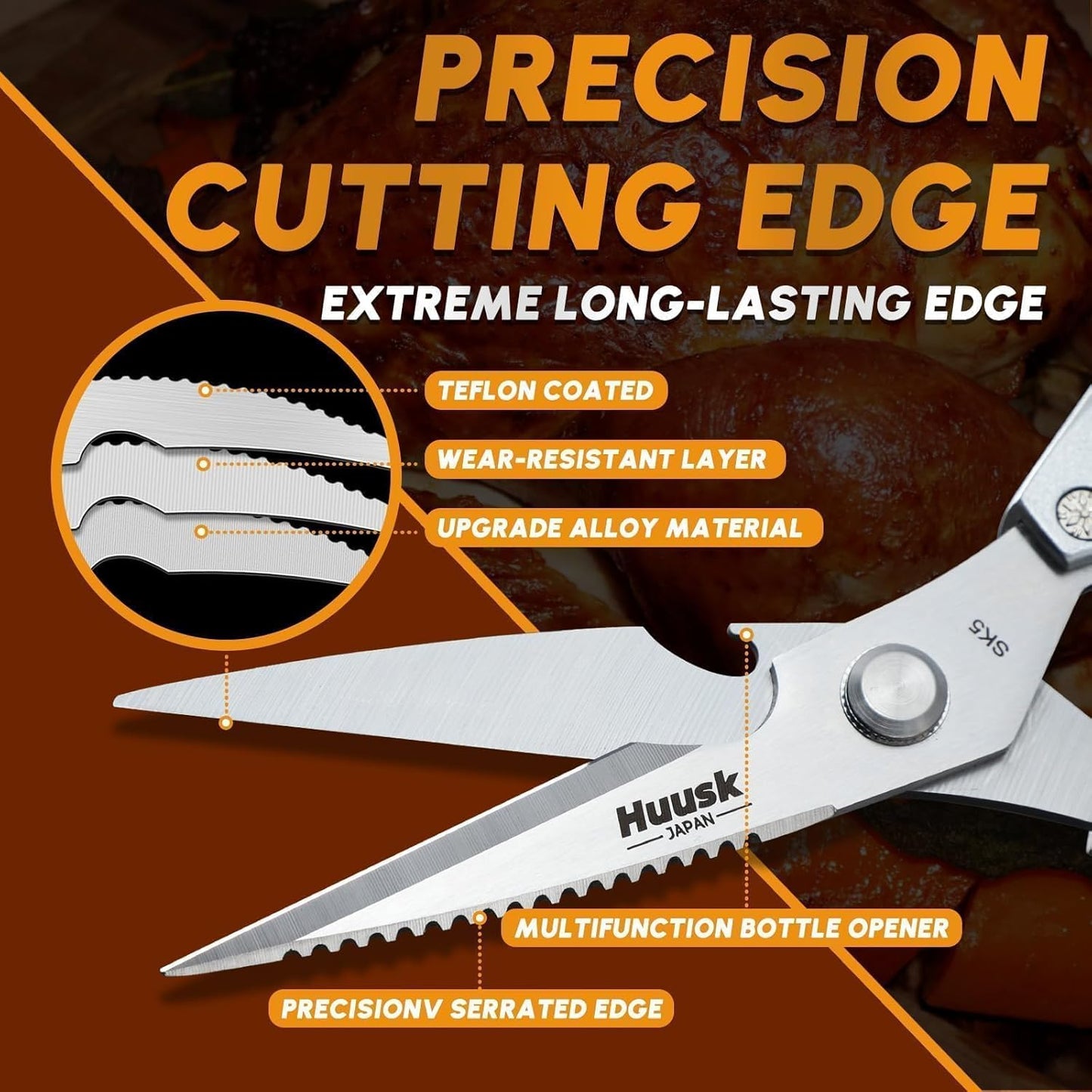 The Viral 5-in-1 Japanese-Inspired Shears: Over 127,000 Happy Kitchens!