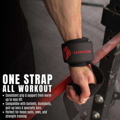 IronGrip Pro Heavy-Duty Lifting Straps