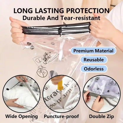 Cordless Vacuum Pump & Reusable Storage Bags Set