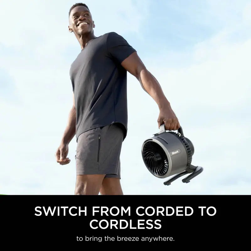 Instantly Drop 10°C Anywhere — Cordless Hybrid Misting & Cooling Fan