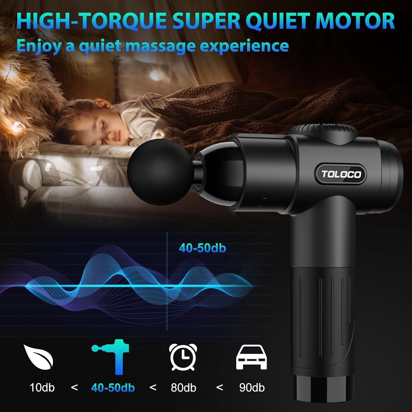 Professional Deep Tissue Percussion Massager for Elite Recovery