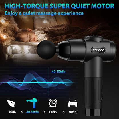 Professional Deep Tissue Percussion Massager for Elite Recovery