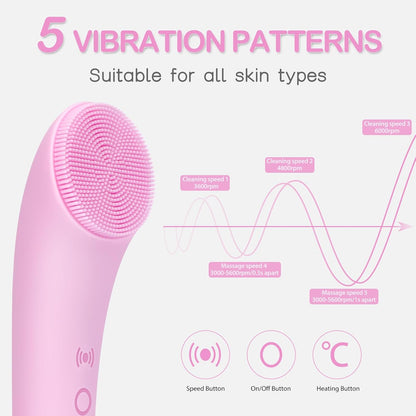 Transform Your Skin with Heat-Infused Sonic Cleansing