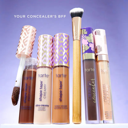 Concealer Brush - Paw-Shaped Angled Head For Seamless Coverage