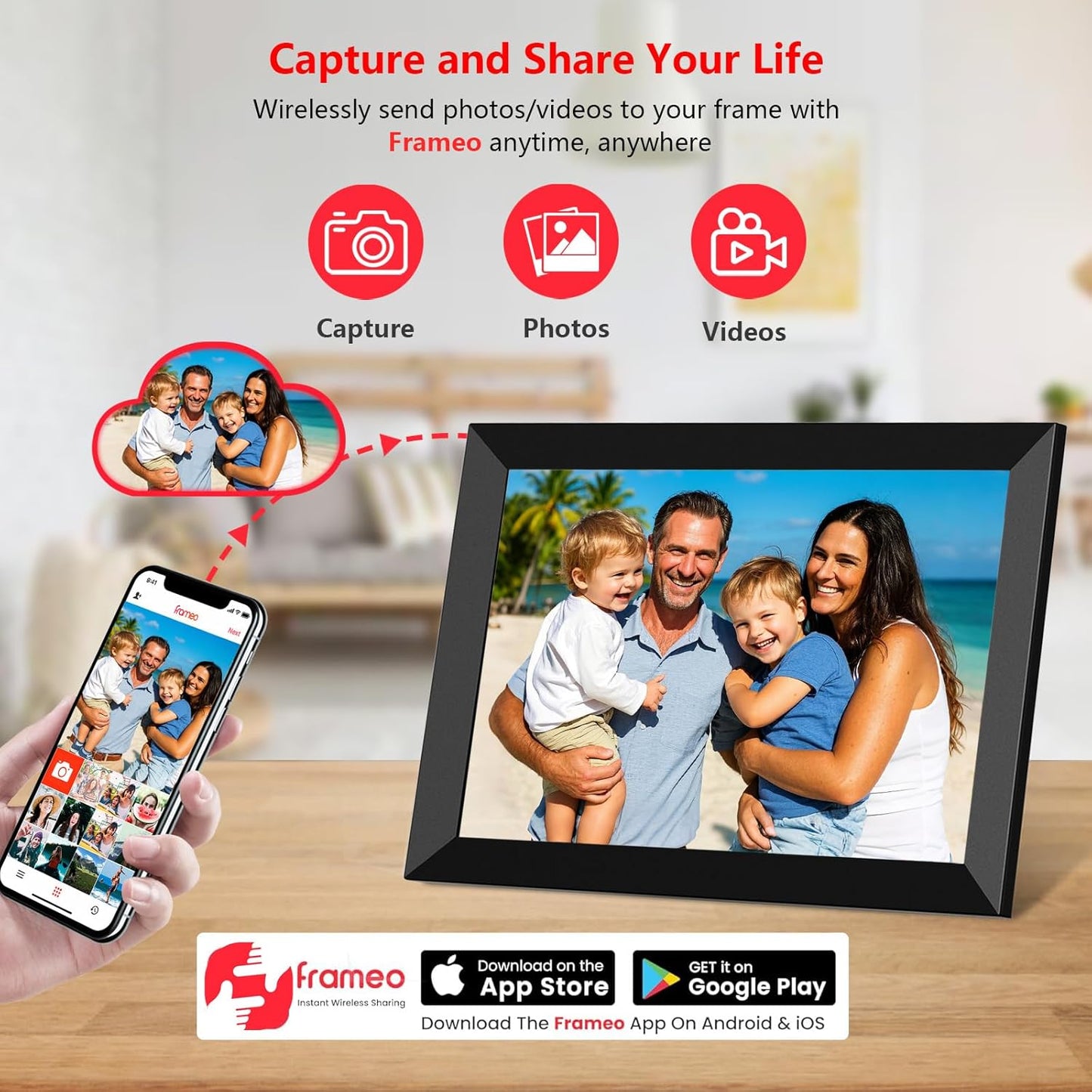 Send Photos To Your Family Instantly