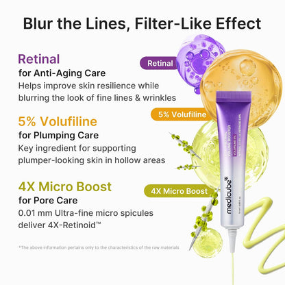 Retinal Volume Booster Serum - Retinal + Volufiline Formula For Plumper, Firmer-Looking Skin