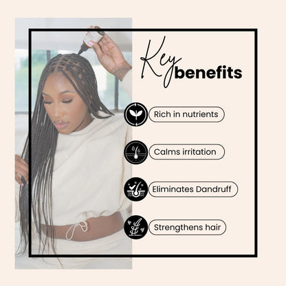 Scalp Stimulator Oil: For Thicker, Fuller Hair & Regrowth Support