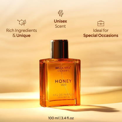 Luxury Perfume - Honey Oud Signature Scent For A Warm & Elegant Presence