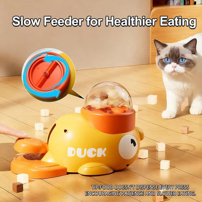 Interactive Cat Puzzle Toy - Treat Dispensing Design For Brain Training & Active Play