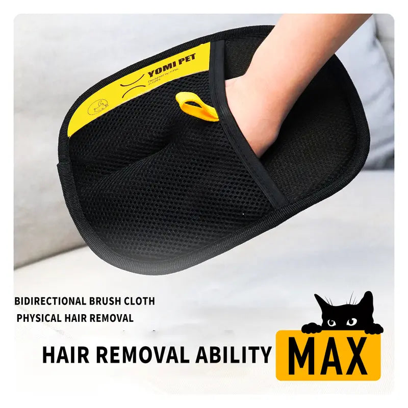 Erase Pet Hair In One Swipe — The World’s Most Effortless Electrostatic Cleaning Glove. 🐾✨- 2 Pack