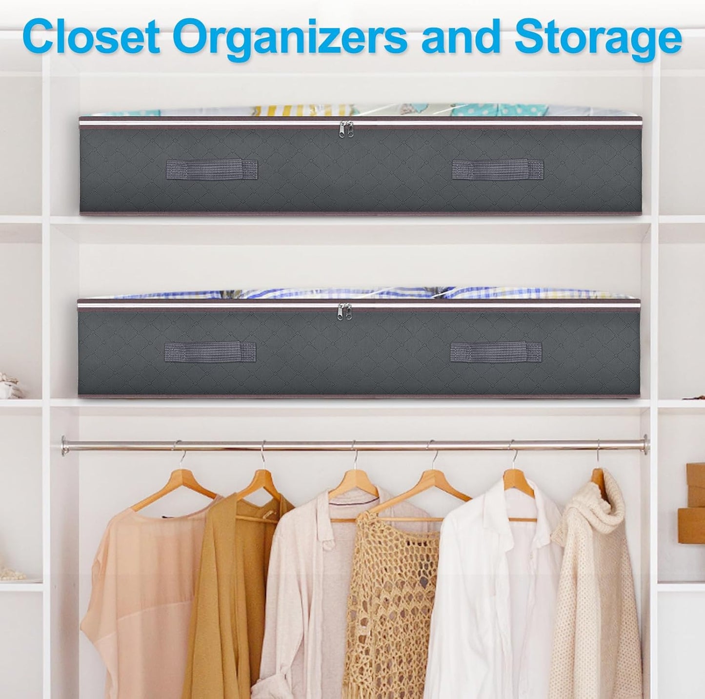 Reclaim Your Space — The 90L Massive Underbed Organizer That Ends Closet Chaos