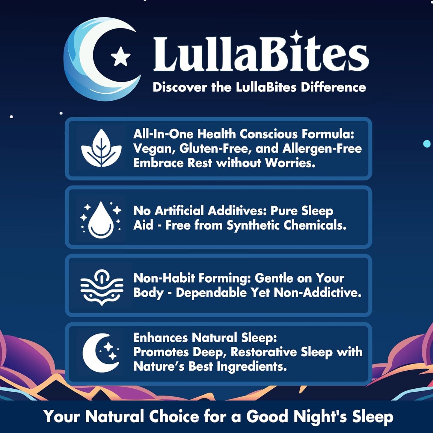 Melatonin-Free Sleep Support | Non-Habit Forming & Vegan