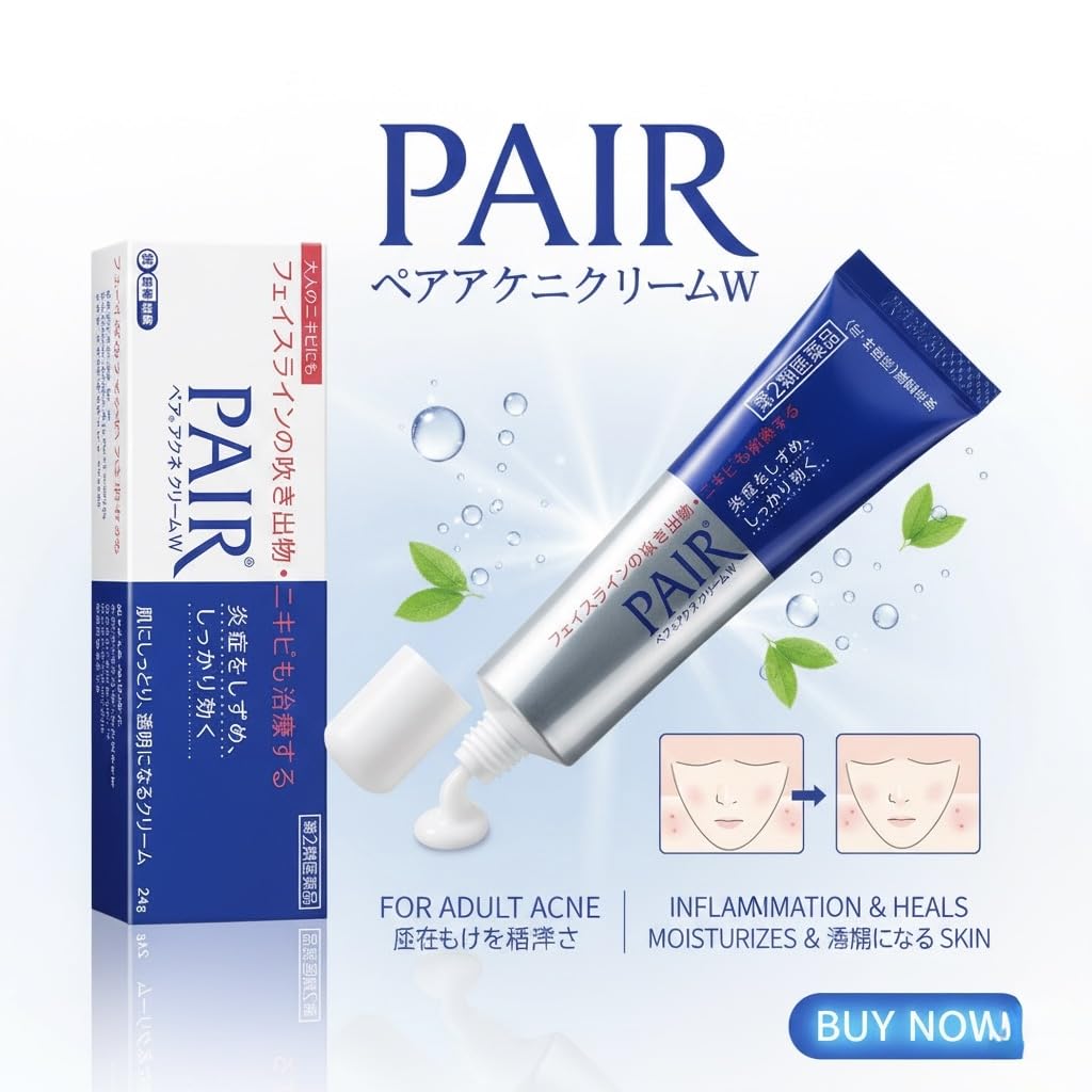 Blemish Care Cream - Japanese Medicated Formula For Clearer-Looking Skin