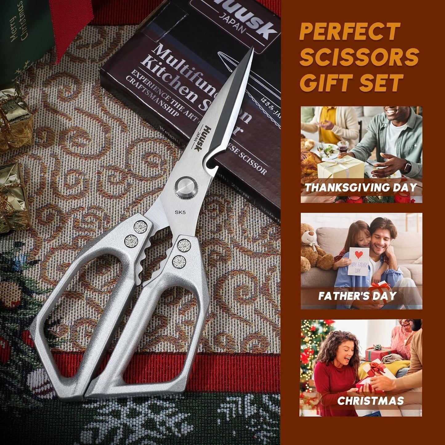 The Viral 5-in-1 Japanese-Inspired Shears: Over 127,000 Happy Kitchens!