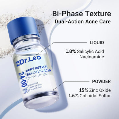 Dr. Leo 24H Pimple Emergency Lotion | Shrink Spots Overnight