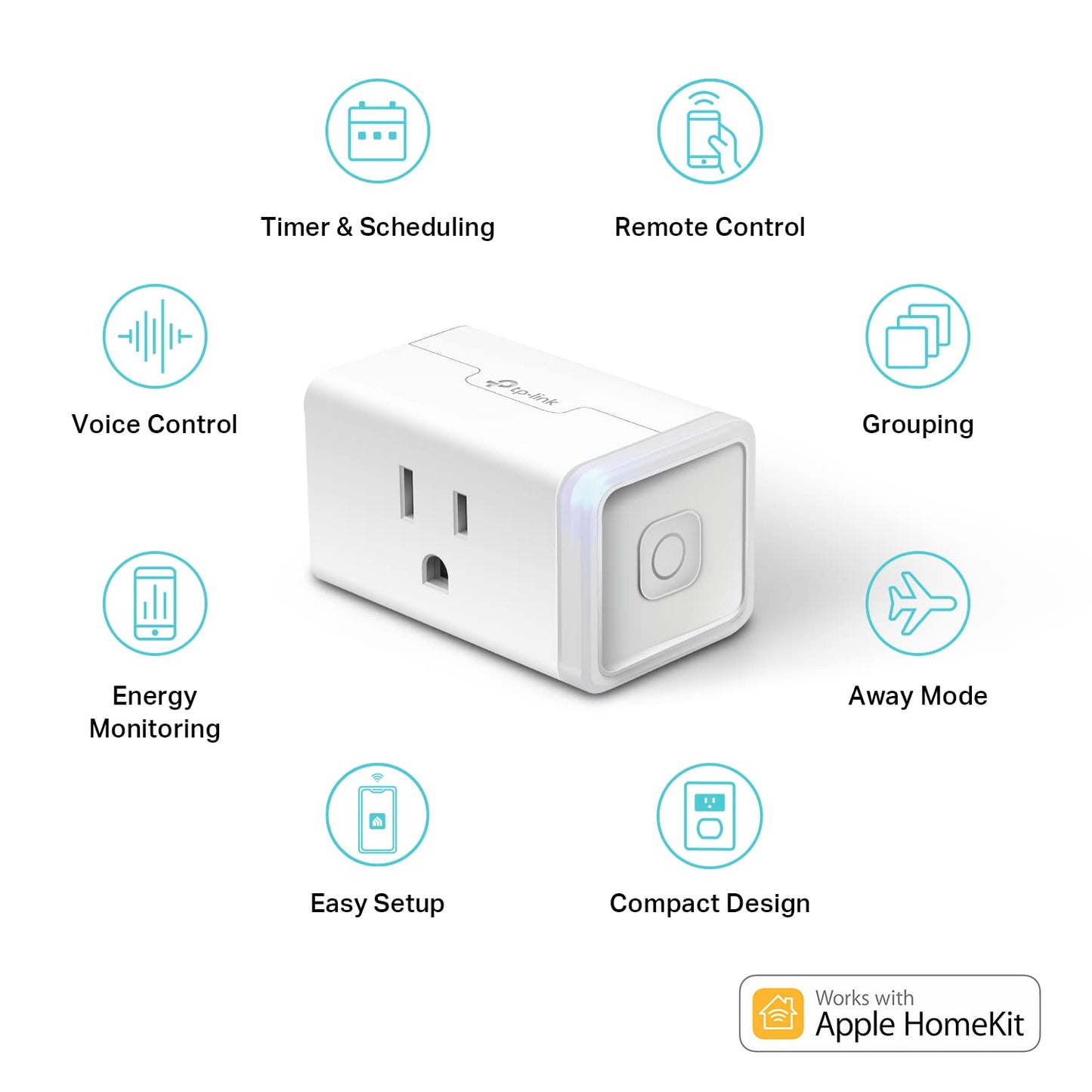One App, Total Home Control — The Ultimate Matter-Supported Smart Plug - Homekit Compatible. 🏠🔌