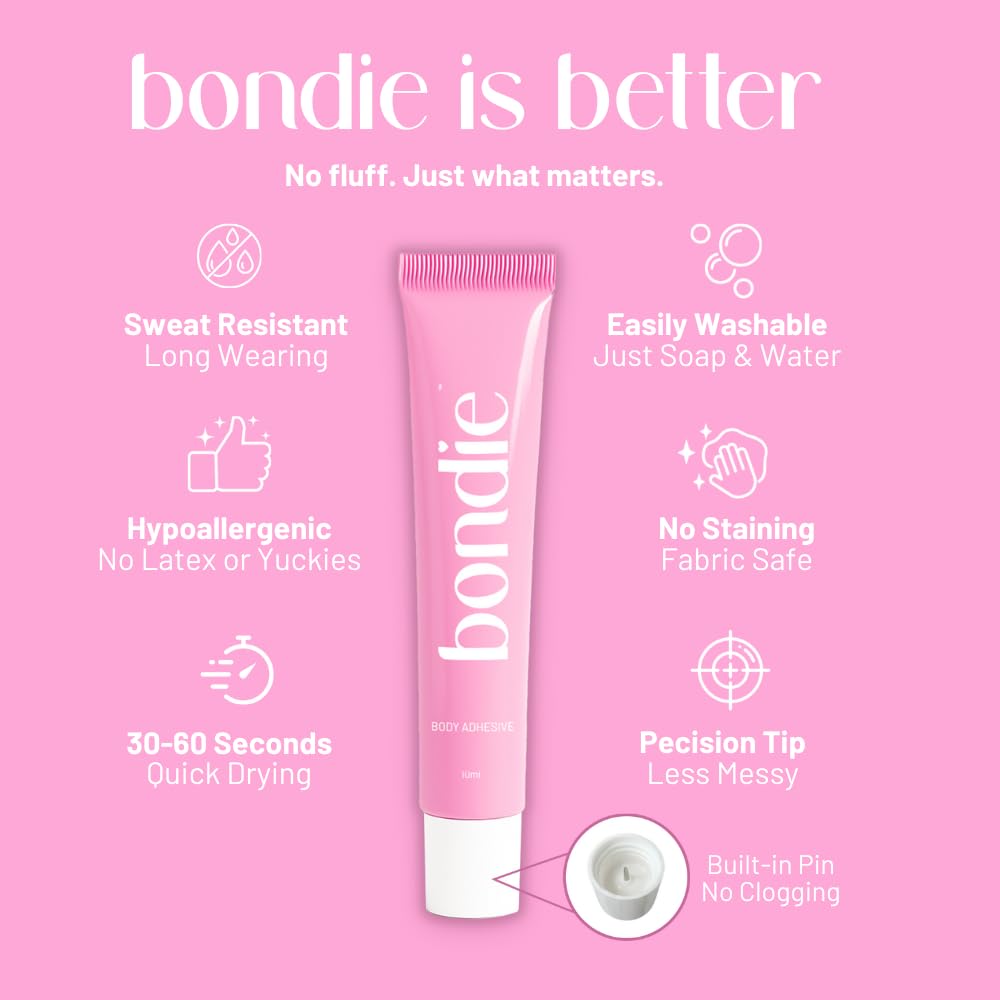 Ultra-Hold Sweatproof Body & Clothing Adhesive Glue