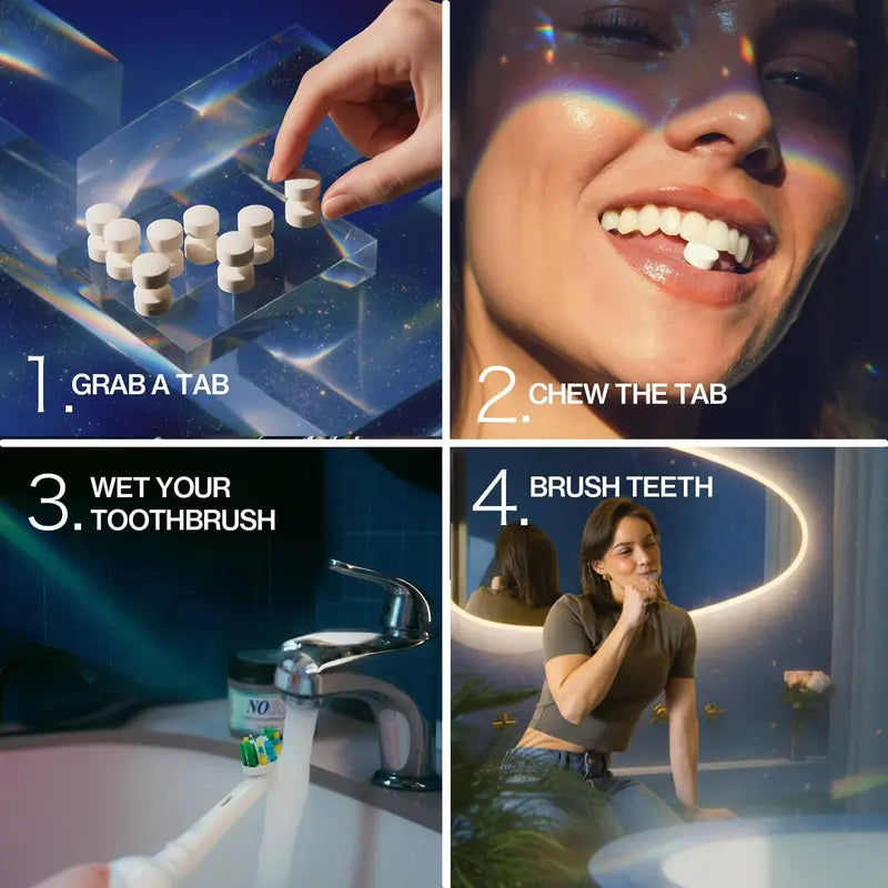 Toothpaste Tablets - Nano Hydroxyapatite Formula For Stronger Enamel