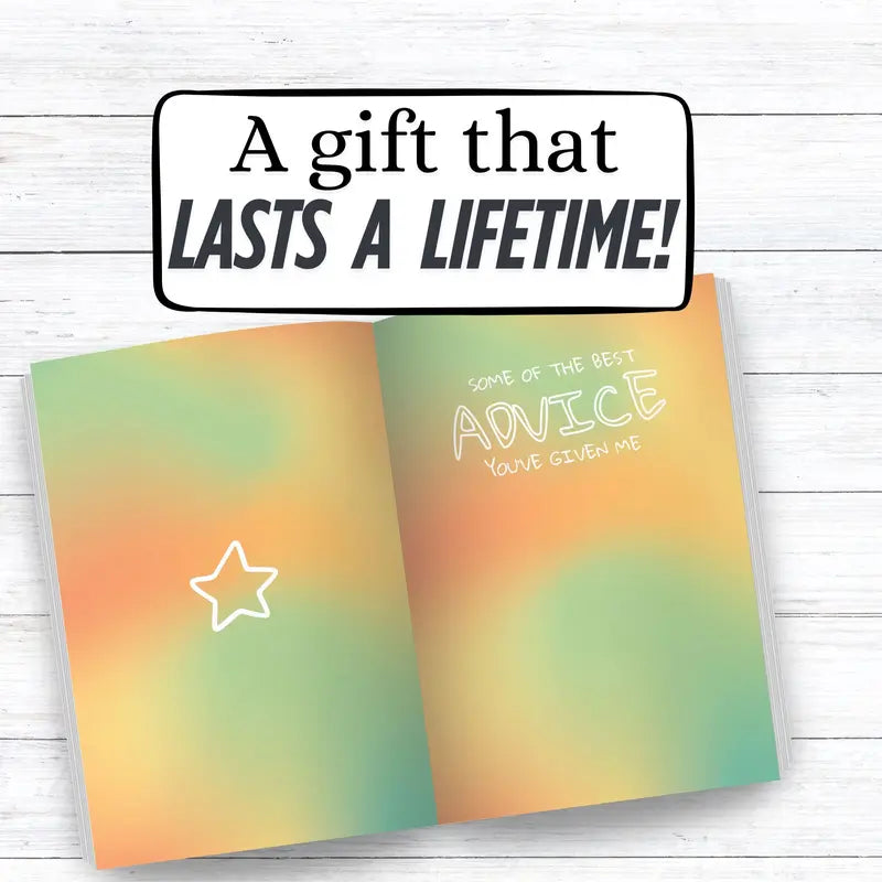 Fill-In-The-Blank Memory Book Set - Guided Prompts To Turn Your Love For Dad Into A Lasting Keepsake