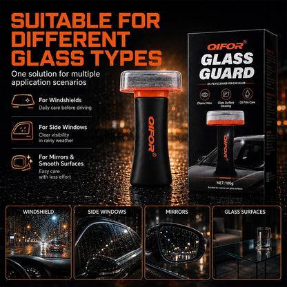 Windshield Oil Film Remover Cream – Restore Clear Glass & Improve Wiper Performance