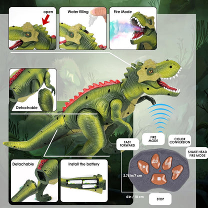 WALKING, ROARING & MIST-BREATHING DINOSAUR