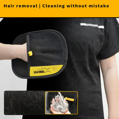 Erase Pet Hair In One Swipe — The World’s Most Effortless Electrostatic Cleaning Glove. 🐾✨- 2 Pack