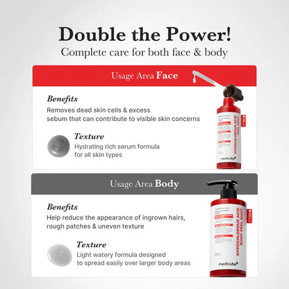 Rice Peel Shot Duo - Gentle Exfoliation For Smooth Clear-Looking Skin
