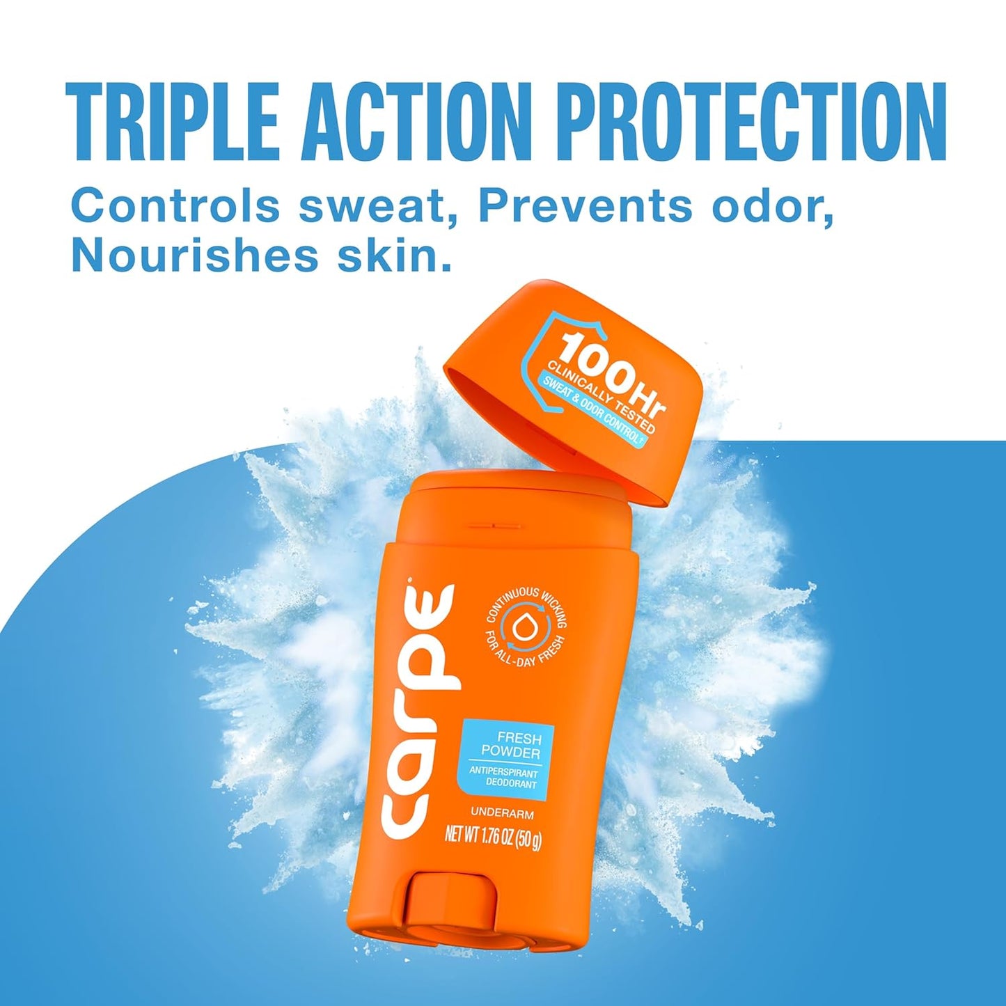 Antiperspirant Deodorant - 100-Hour Sweat & Odor Protection For All-Day Dry Confidence