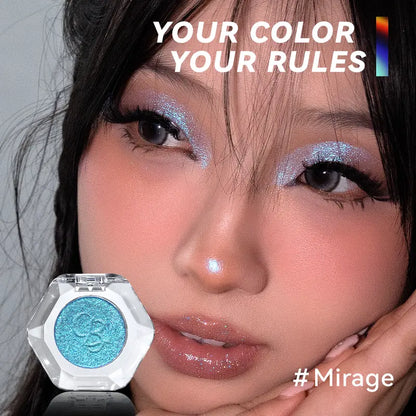 Multichrome Eyeshadow - Color-Shifting Pigments For A Holographic Eye Look