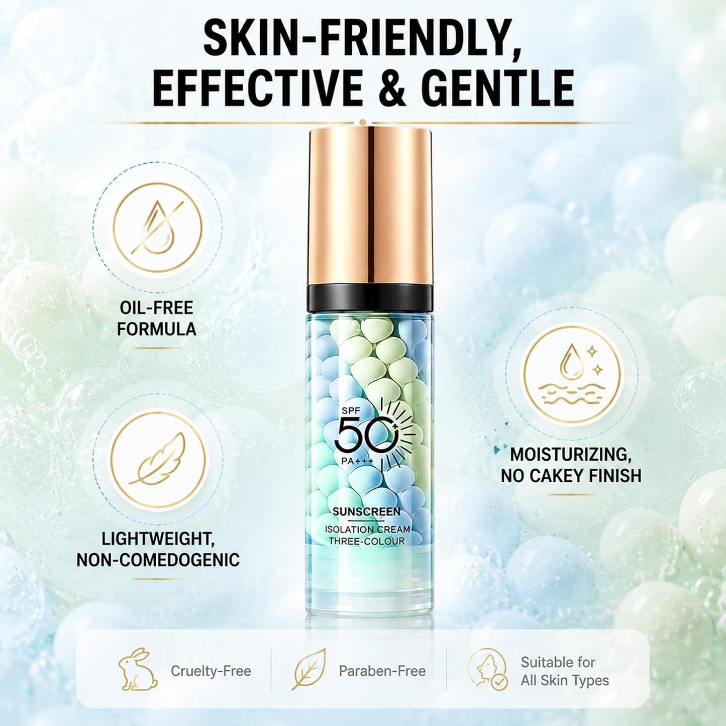 Color Correcting Sunscreen Primer - Smooth & Bright-Looking Skin In One Step