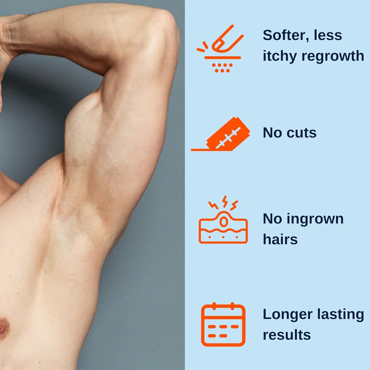 Wipe Away Coarse Body Hair in 4 Minutes—Zero Shaving Required