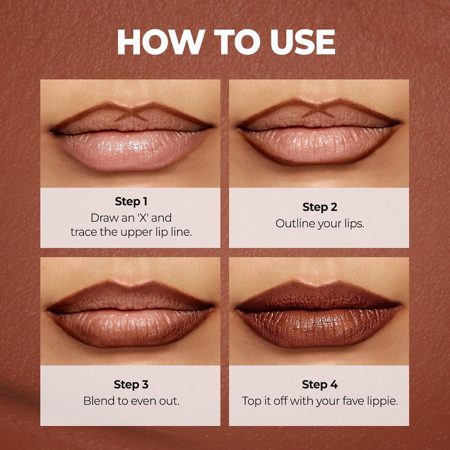 Lip Liner - Creamy Glide Formula For Naturally Defined Lips