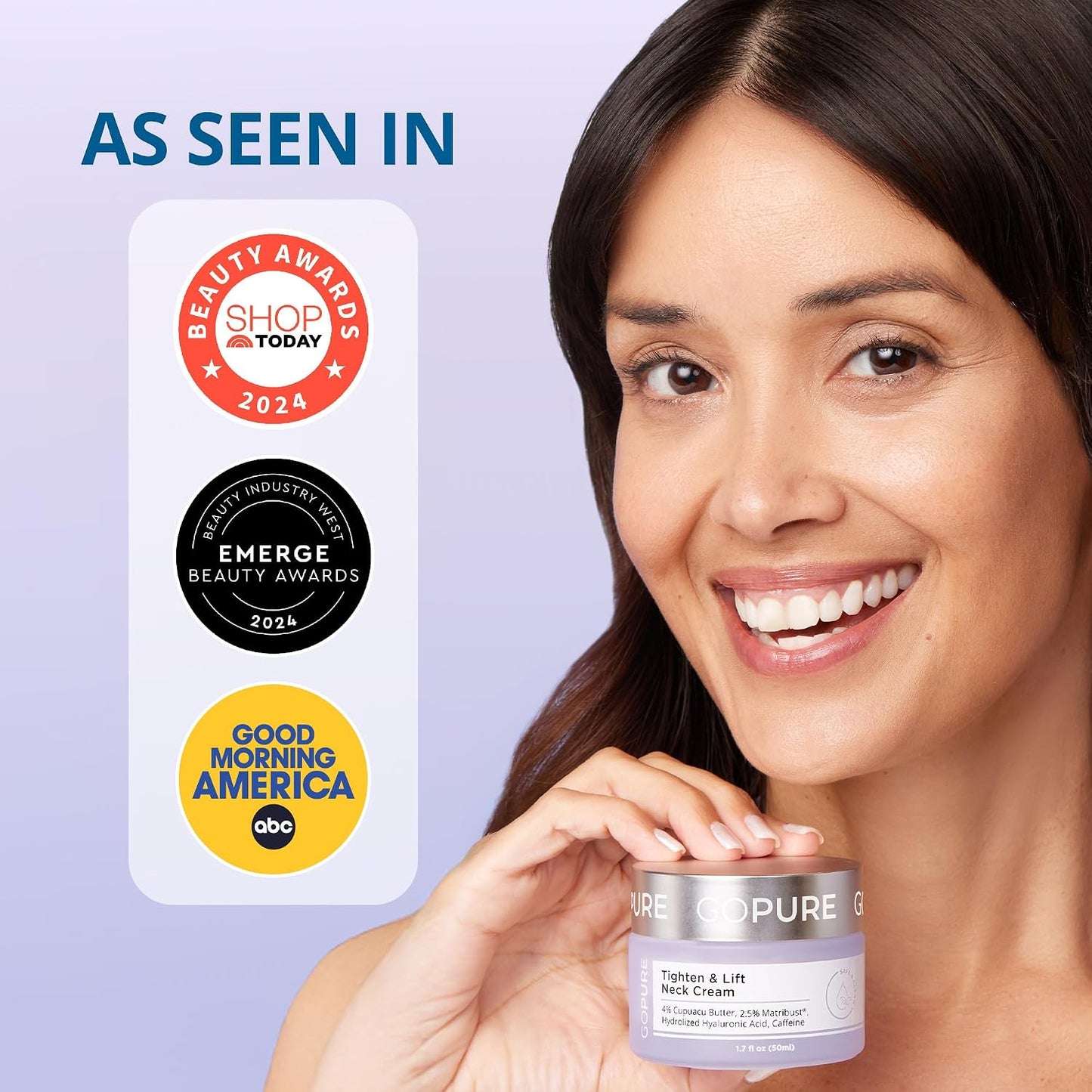 Neck Tightening Cream - Hydrating Firming Formula For Smooth Looking Skin