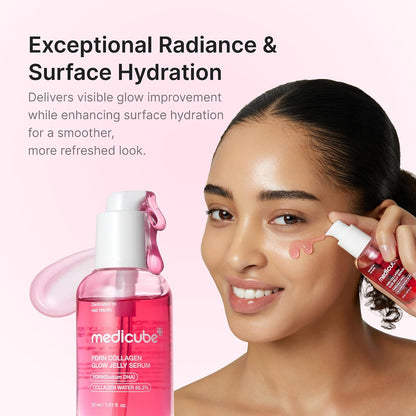 PDRN Pink Jelly Serum - Water-Jelly Formula For Glass Skin Glow