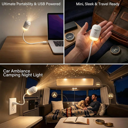 Galaxy Projector - Starry Sky Projection Light For Instant Room Transformation