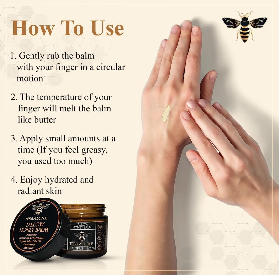 Ancient Skincare, Modern Radiance — The Purest Tallow & Honey Healing Balm
