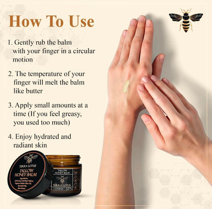 Ancient Skincare, Modern Radiance — The Purest Tallow & Honey Healing Balm