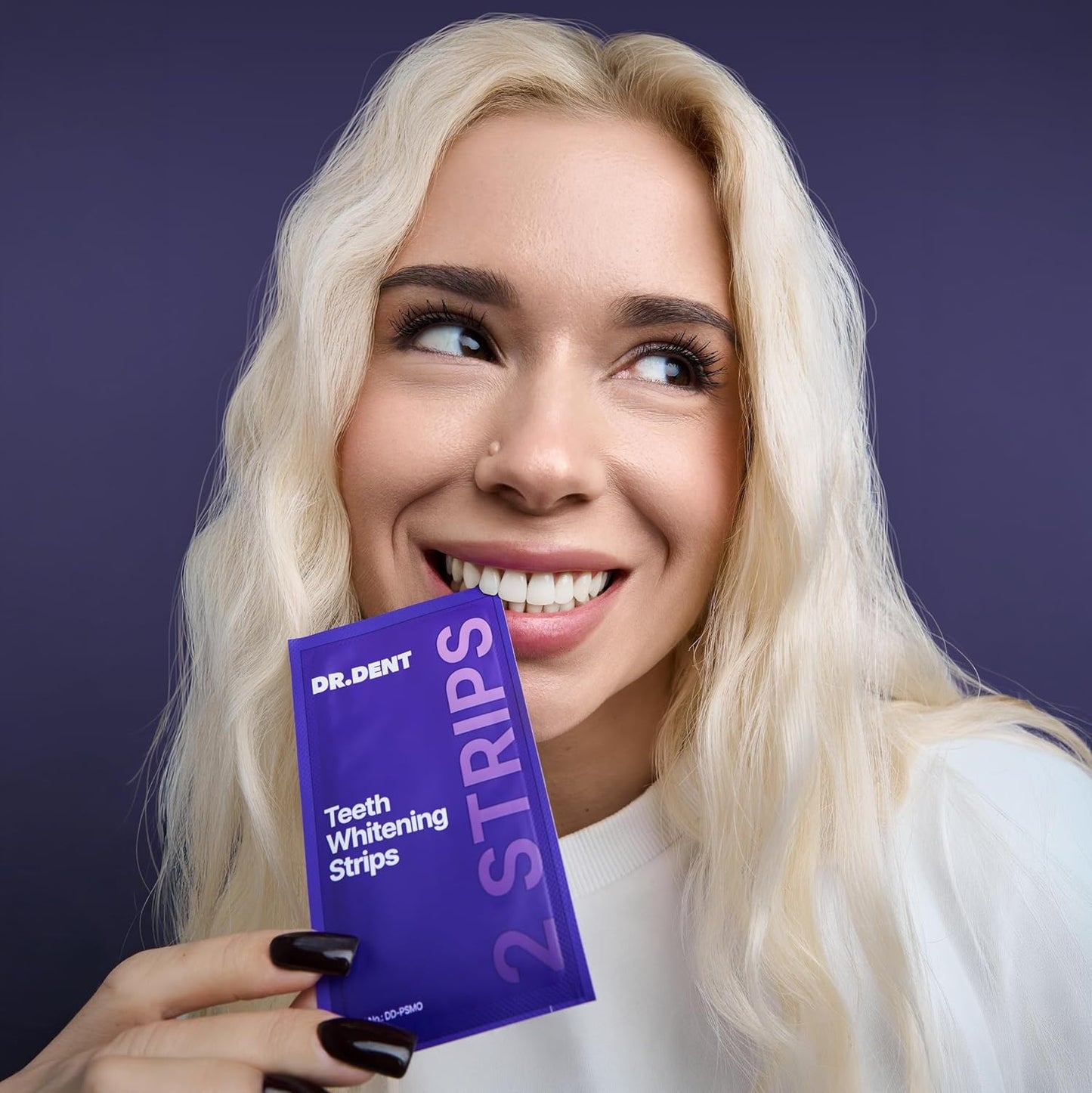 Cancel Yellow Stains Instantly with Purple Color-Correcting Tech