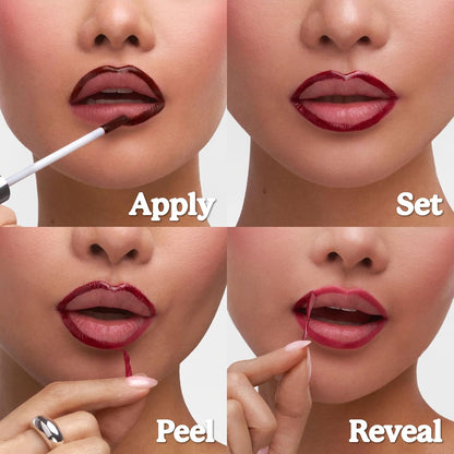 Peel-Off Lip Liner - Long-Lasting Stain Technology For Defined Lips