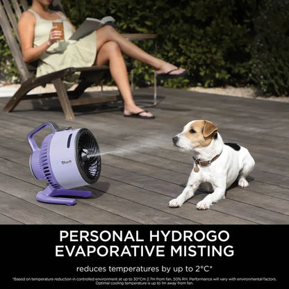 Instantly Drop 10°C Anywhere — Cordless Hybrid Misting & Cooling Fan