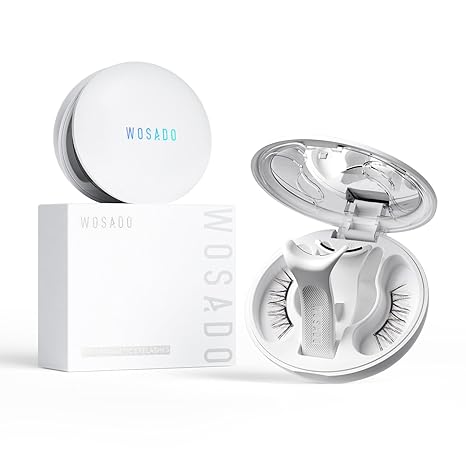 Magnetic Eyelashes with Applicator Kit— Glue-Free, Seconds Apply & All-Day Weightless Wear