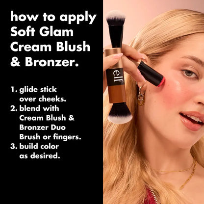 Cream Blush Stick - Buildable Cream Formula For A Natural Flush Glow