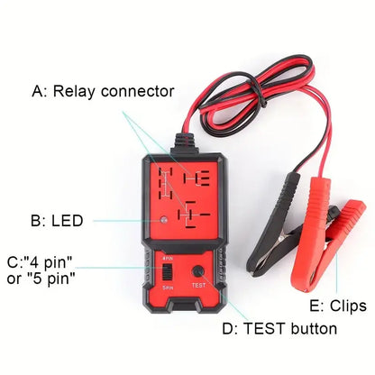 Pro-Series 12V/24V Automotive Relay Tester