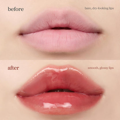 Lip Oil Tint - Oil-to-Stain Color System For Juicy Gloss & Long-Lasting Natural Lips