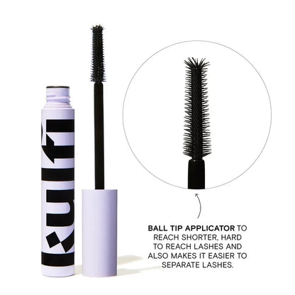 Tubing Mascara - Smudge-Proof Formula For Fuller, Cleaner Lashes