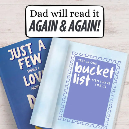Fill-In-The-Blank Memory Book Set - Guided Prompts To Turn Your Love For Dad Into A Lasting Keepsake