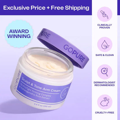 Arm Firming Cream - 7% ProTight Complex For Smoother, Firmer-Looking Arms