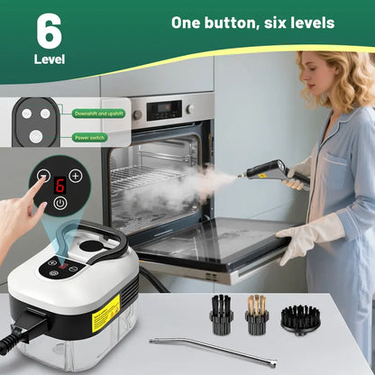 Portable Steam Cleaner - High-Pressure Steam For Deep Home & Car Cleaning