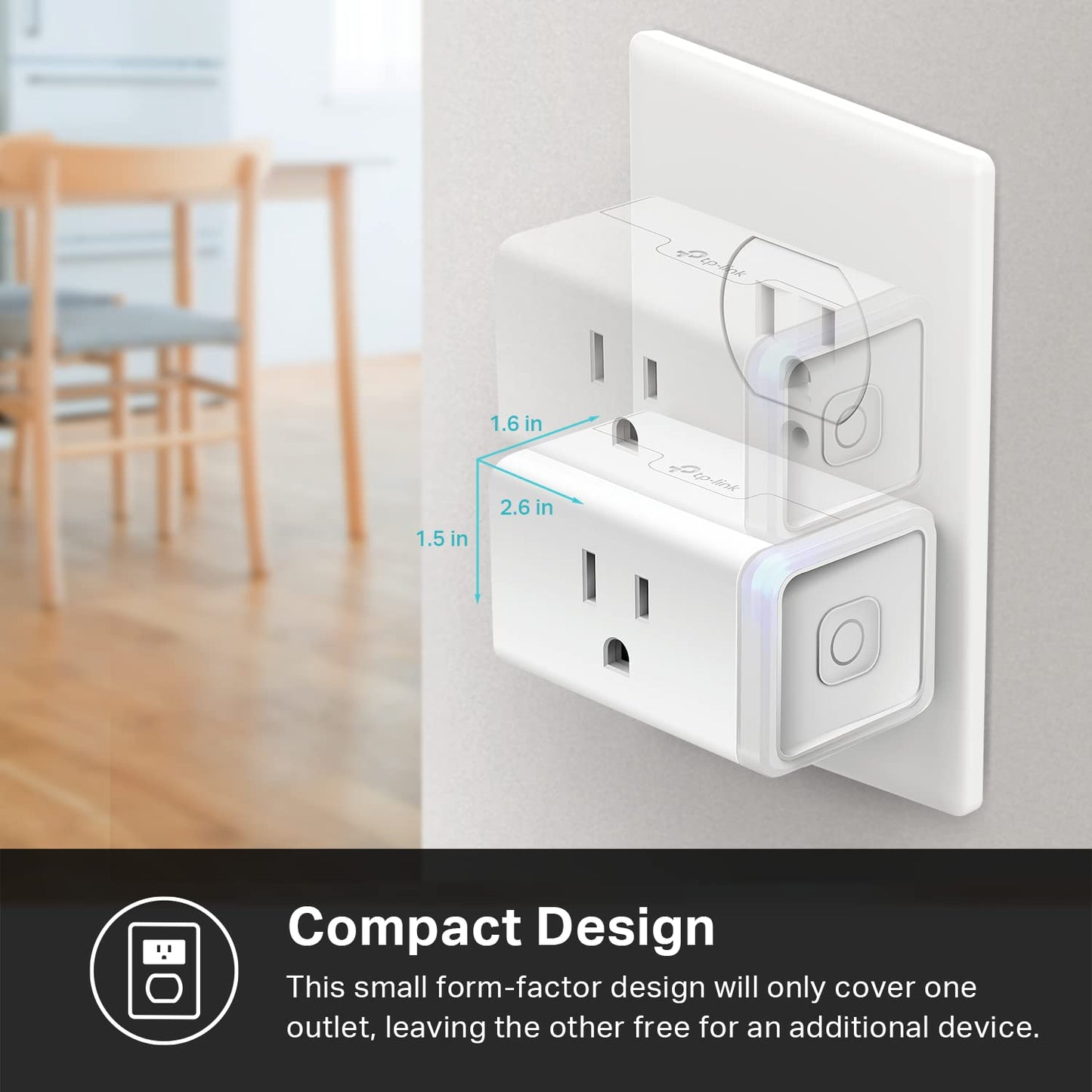 One App, Total Home Control — The Ultimate Matter-Supported Smart Plug - Homekit Compatible. 🏠🔌